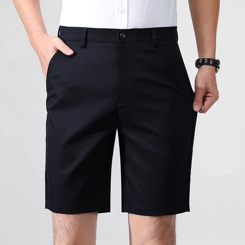 Classic Fit Mens Stretch Bermuda Lightweight Quick Dry Stretch Shorts Golf Shorts Hiking Travel 260327