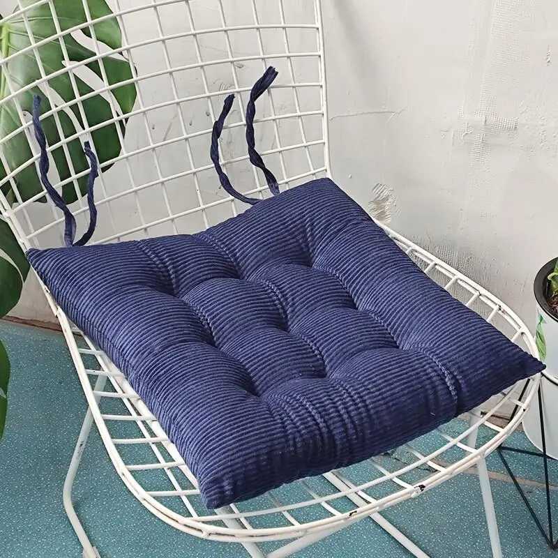 Corduroy Seat Cushion Large Square Thicken Chair Pad Tatami Floor Pillow Cushion For Home Office Patio Dining Chairs 45x45cm H260330 - view 7