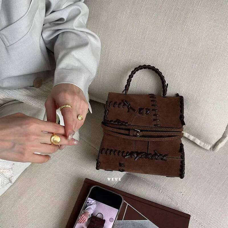 High Quality Handmade Woven Strap With Niche Design Women S New Fashionable And Versatile Handbag Crossbody Bag QIBALIANGPIN