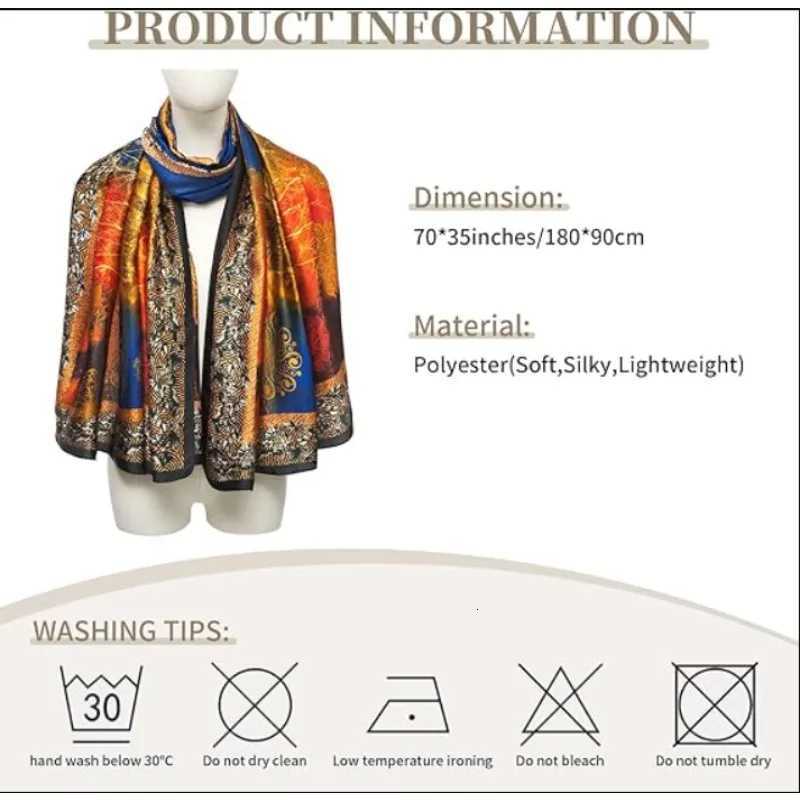 180x90cm Money Tree Printed Scarf Wens New Style Emated Silk Thin Scarfs Fashion Versatile scarf Scarf Shawl X260328