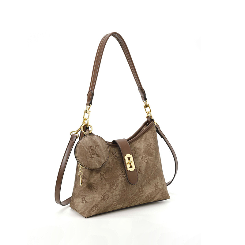 High End Versatile Women's Bag 2026 Summer New Arrival Elegant Fashion Commuter Shoulder Bag Crossbody Bag Free Shipping Black Brown