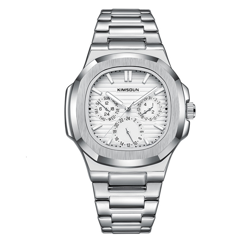 Watches Men Designer Modern Diamond High Quality Factory Elegant Stainless Steel Watch Band Waterproof Cycling Reloj Hombre Homme Montre De Luxe