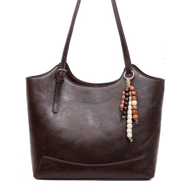 Vintage for Women Large Capacity 2025 New Autumn Winter Versatile Simple Shoulder Casual Fashion Commuter Tote Bag
