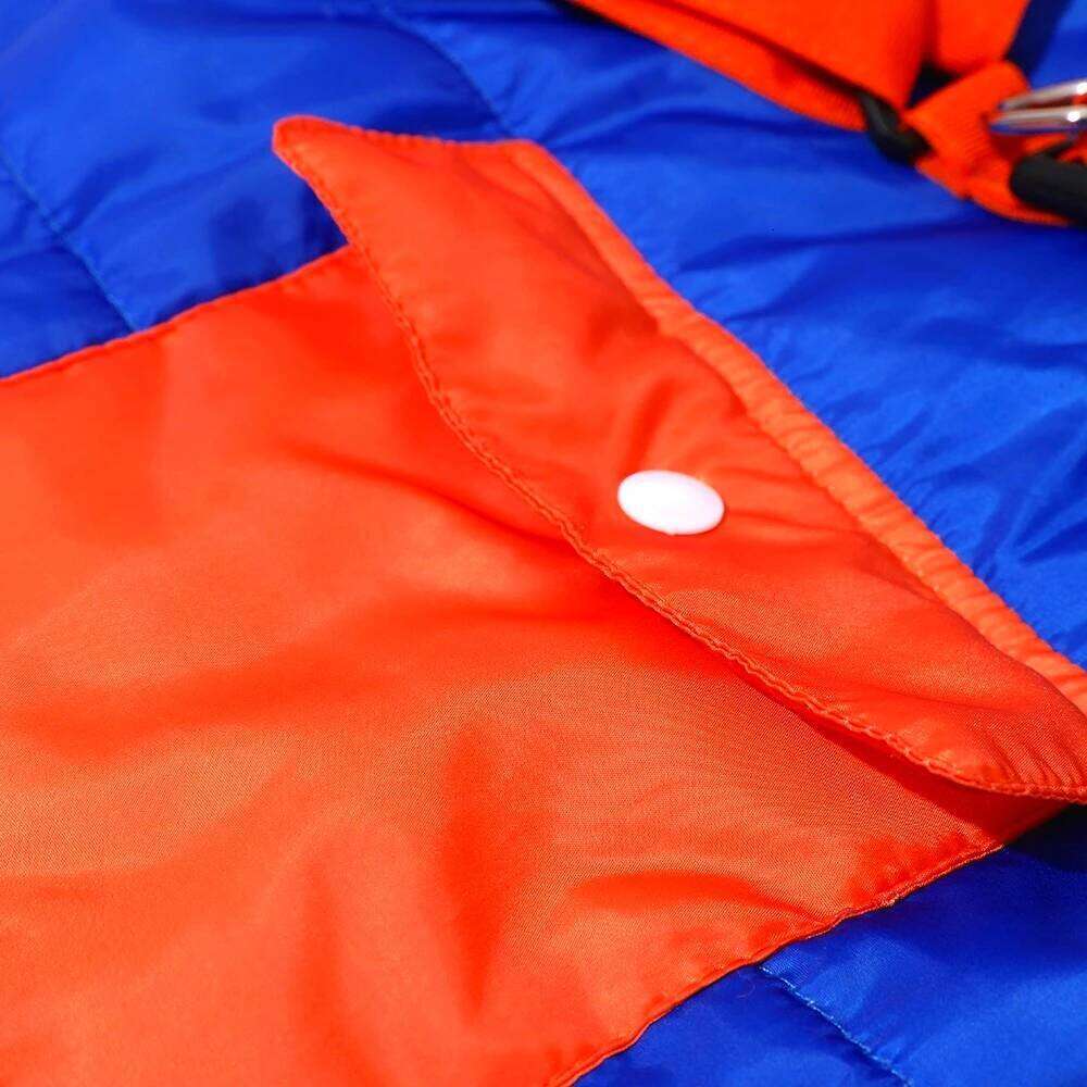 Winter Warm Fleece Pet Dog Clothes For Small Medium Dogs Cats Windproof Puppy Jacket with Harness Chihuahua Bulldog Pug Outfits