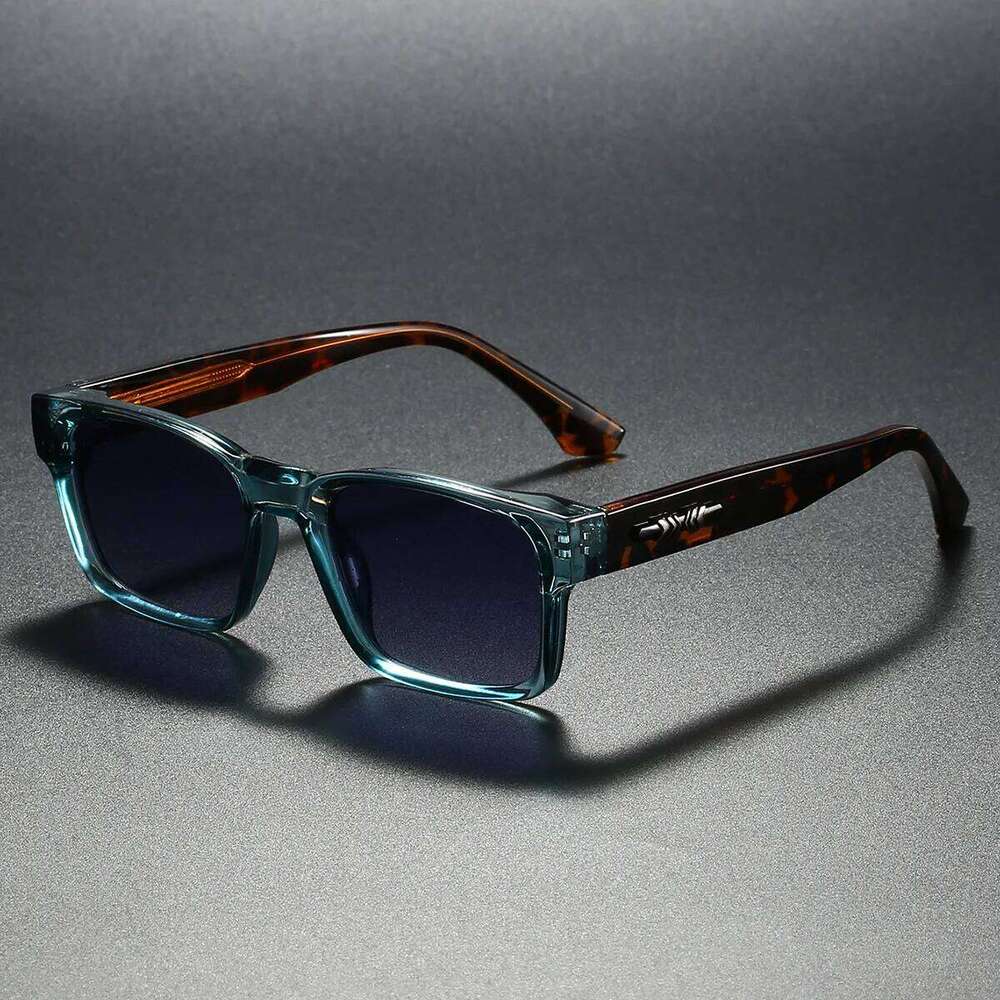 Quality Square Polarized Sunglasses Men Metal Core UV400 Unisex Sun Glasses Travel Hiking Beach Fishing Eyewear 26Y0330