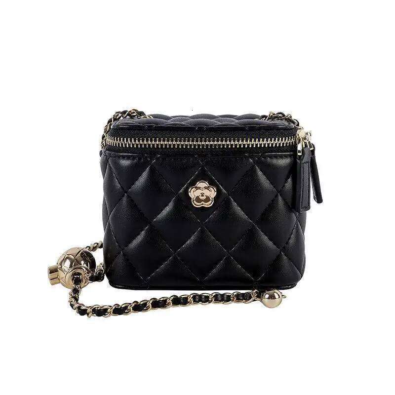 New Mini Camellia Lingeries Chain Box Small For Women Shoulder Crossbody Bag XIU LAI SI