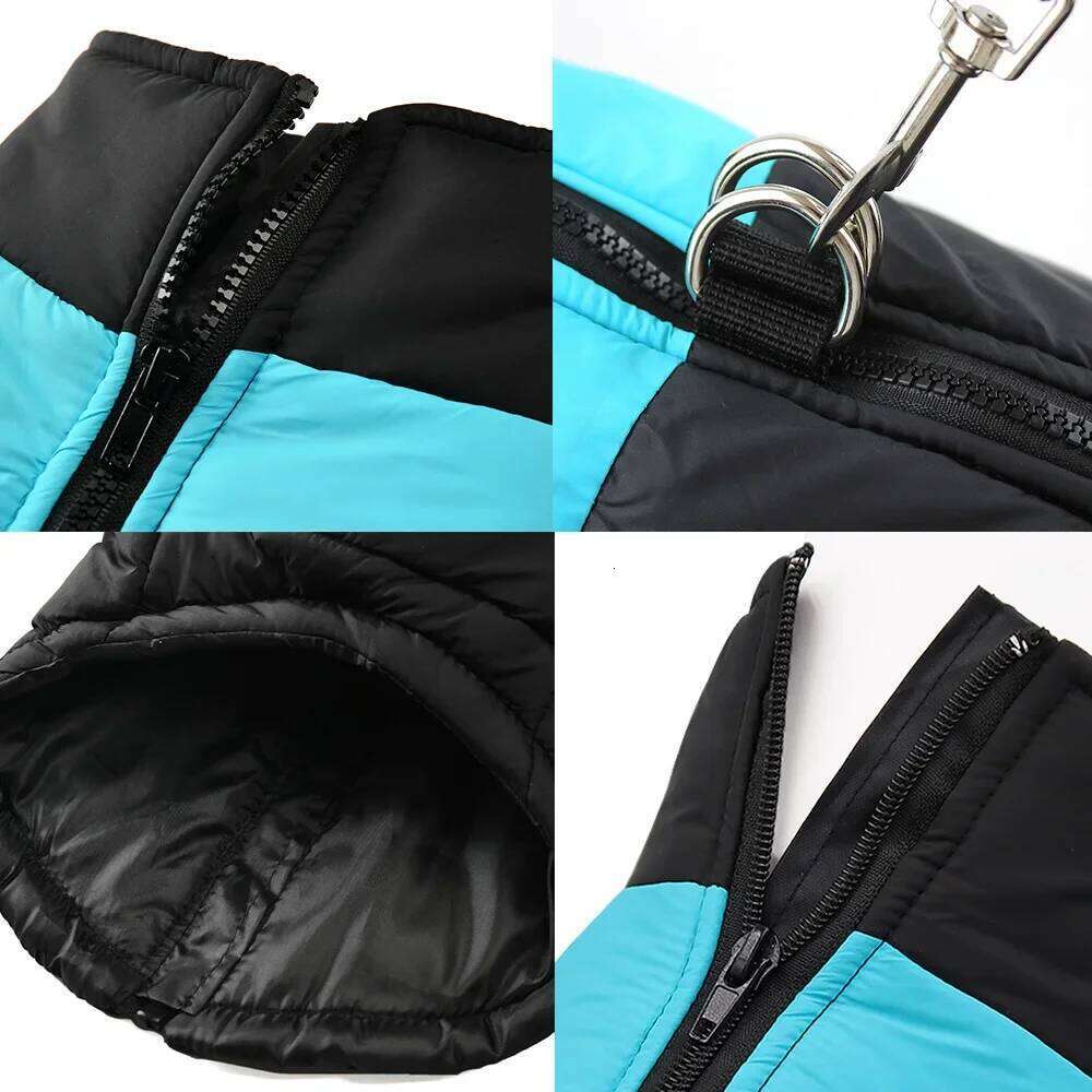 Pet Dog Jacket Coat For Small Big Dogs Cats Winter Windproof Warm Puppy Clothes With Zipper Bulldog Labrador Schnauzer Clothing