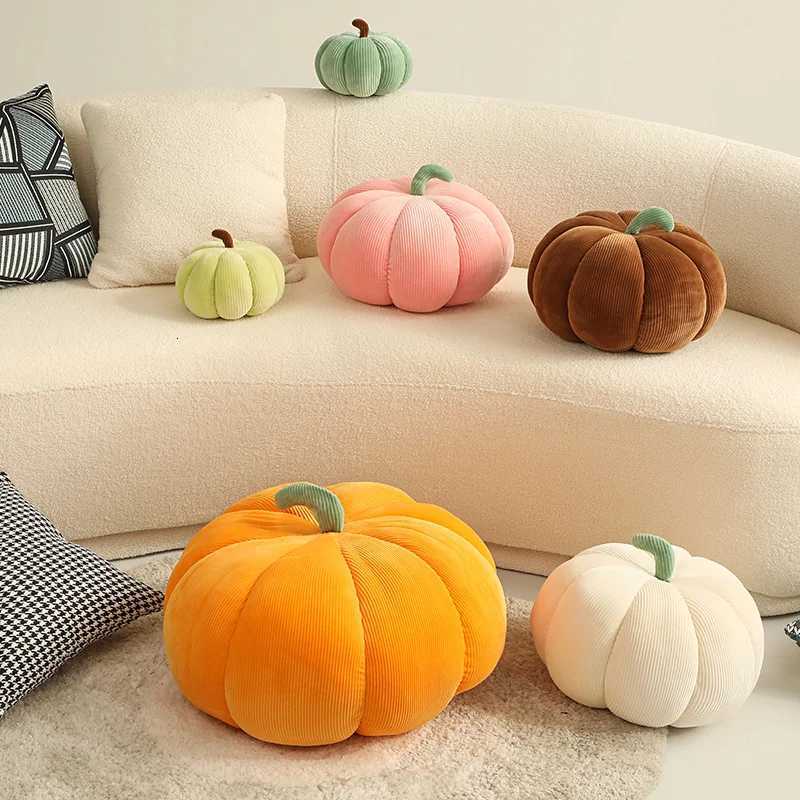 Kawaii Nordic Halloween Pumpkin Plush Toy Plushie Soft Plant Stuffed Doll Holidays Props Decorative Throw Pillow for Kids H260330 - view 4