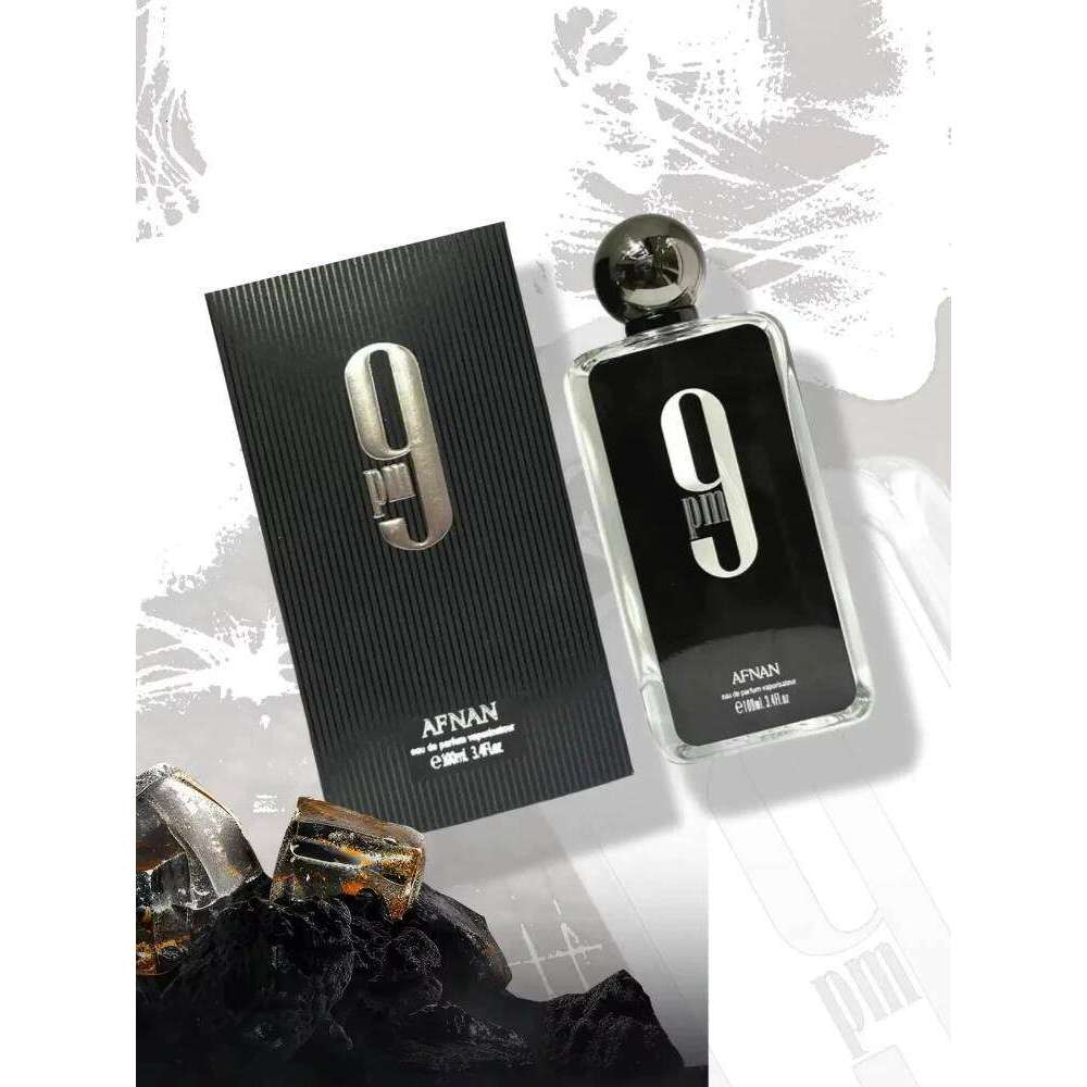 9PM Eau De Parfum for Men Spicy Scent with Bergamot Cinnamon Amber Vanilla Long Lasting Cologne Bold Masculine Fragrance 26Y0330