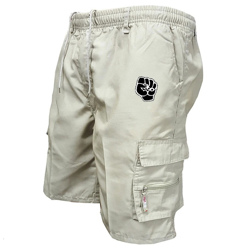 Summer Mens Cargo Shorts Bermuda Cotton High Quality Army Military Multi-pocket Casual Males Outdoor Short Pants 260330