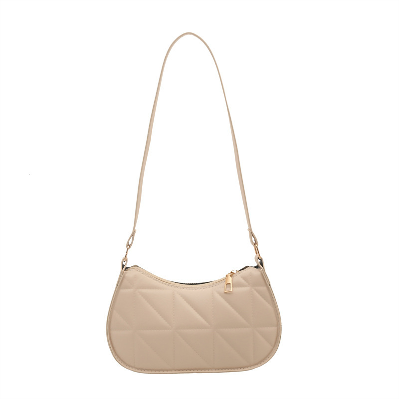Free Shipping High Value Quilted Shoulder Bag for Women Classic Hobo Bag Casual Crossbody Handbag with 4 Colors