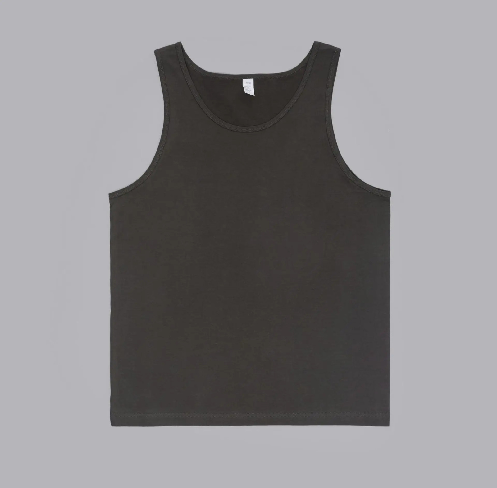 230g Mens 100 Cotton Singlet For Summer High Quality Quick Dry Fitness Tank Top Customized Blank Sports Training Tops 260312