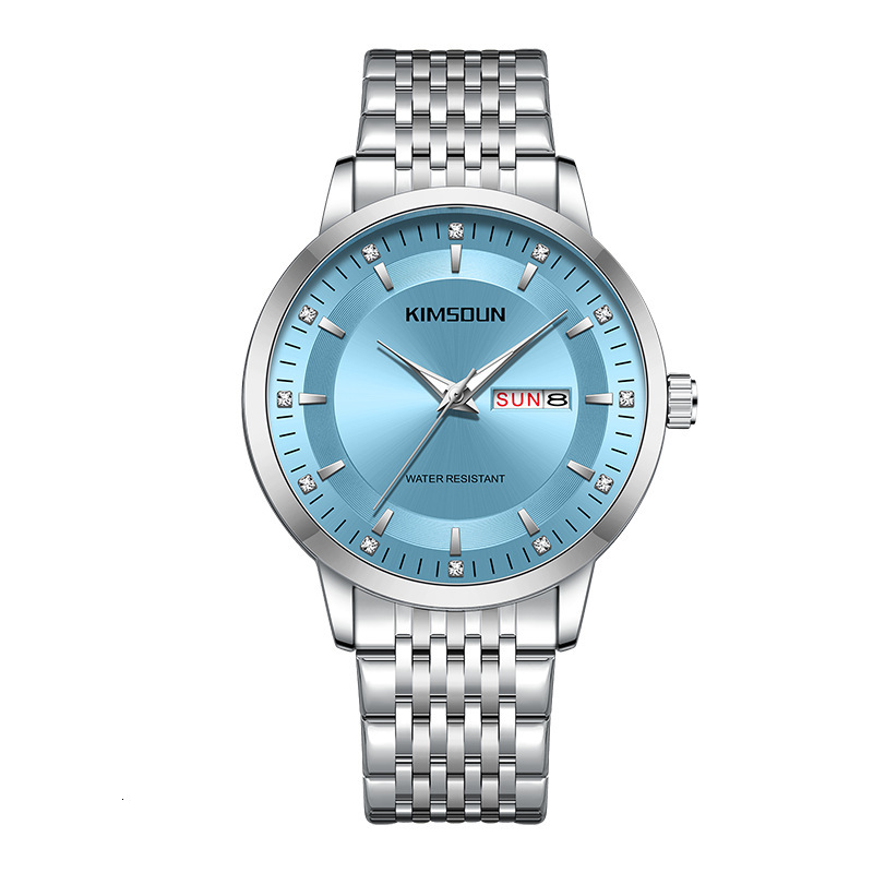 Watches Men Designer Chic Fashionable Moissanite Stainless Steel Watch Band Sports Horloge Running Swimming Reloj Hombre Homme Montre De Luxe