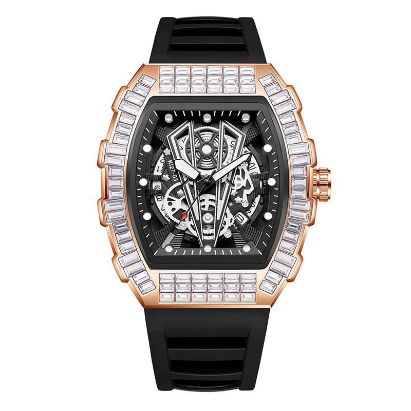 Watches Men Designer Sporty Horloge Fashion Luxury Wristwatch Moissanite Casual Shock Sports Reloj Hombre Homme Montre De Luxe