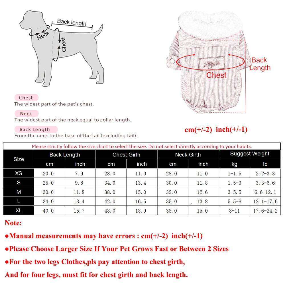 Pet Jacket For Small Medium Dogs Windproof Winter Warm Outfits Soft Fleece Dog Coat Cat Clothing Schnauzer Pug Costumes