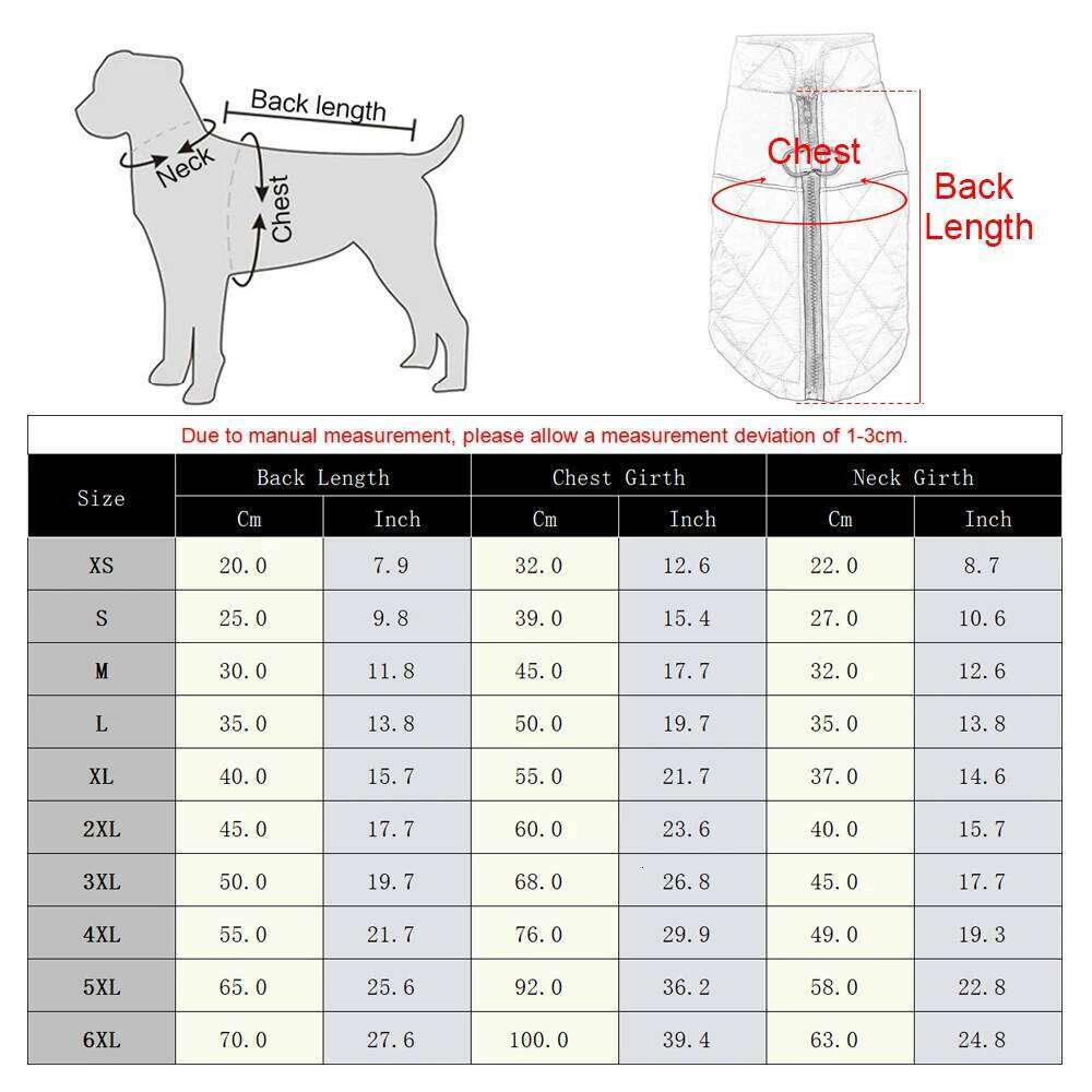 Jacket Coat For Small Big Dogs Cats Winter Pet Clothes Windproof Cozy Dog Costumes Labrador Yorkshire Pug Product