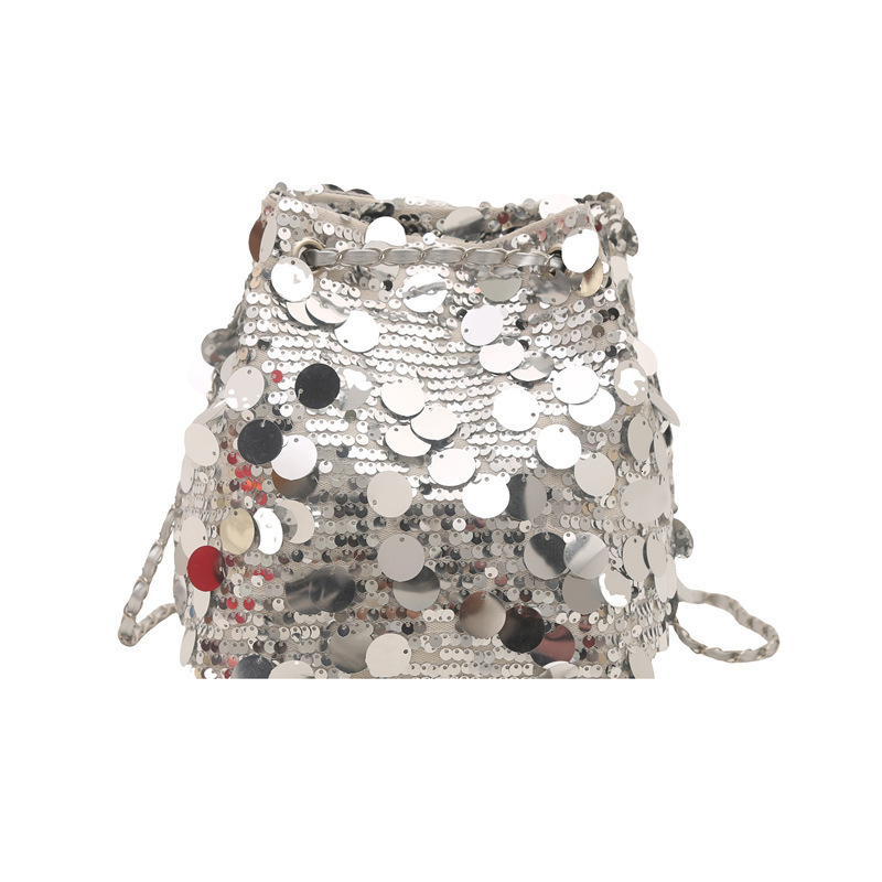 Free Shipping High Value Sequin Evening Bag for Women Shiny Mini Crossbody Bag Sparkly Clutch Purse