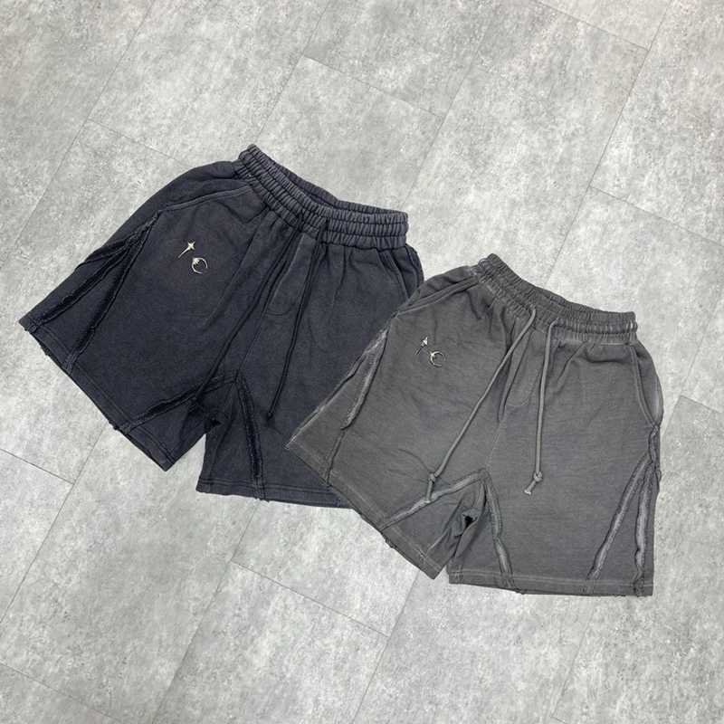 Thug Club 2026 New American-Style Metal Star Moon Washed Vintage Loose-Fit Summer Shorts for Men H260330