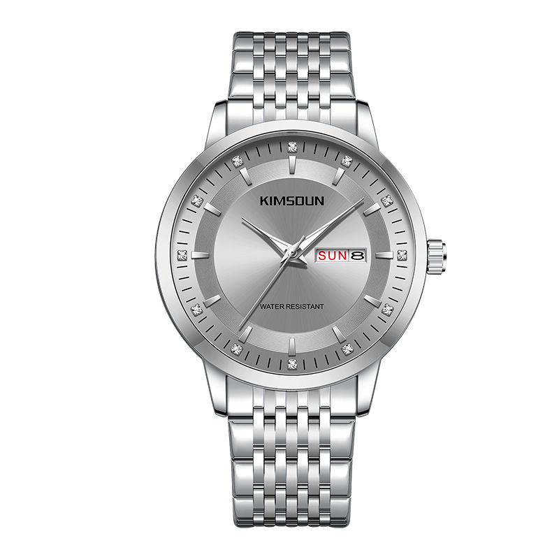 Watches Men Designer Chic Fashionable Moissanite Stainless Steel Watch Band Sports Horloge Running Swimming Reloj Hombre Homme Montre De Luxe