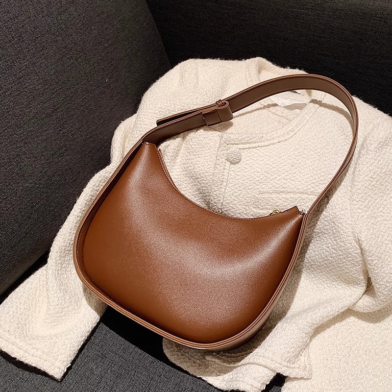 Vintage Saddle for Women 2024 New Trendy Fashion Korean Version Underarm Niche Versatile Ins Style Crossbody Bag