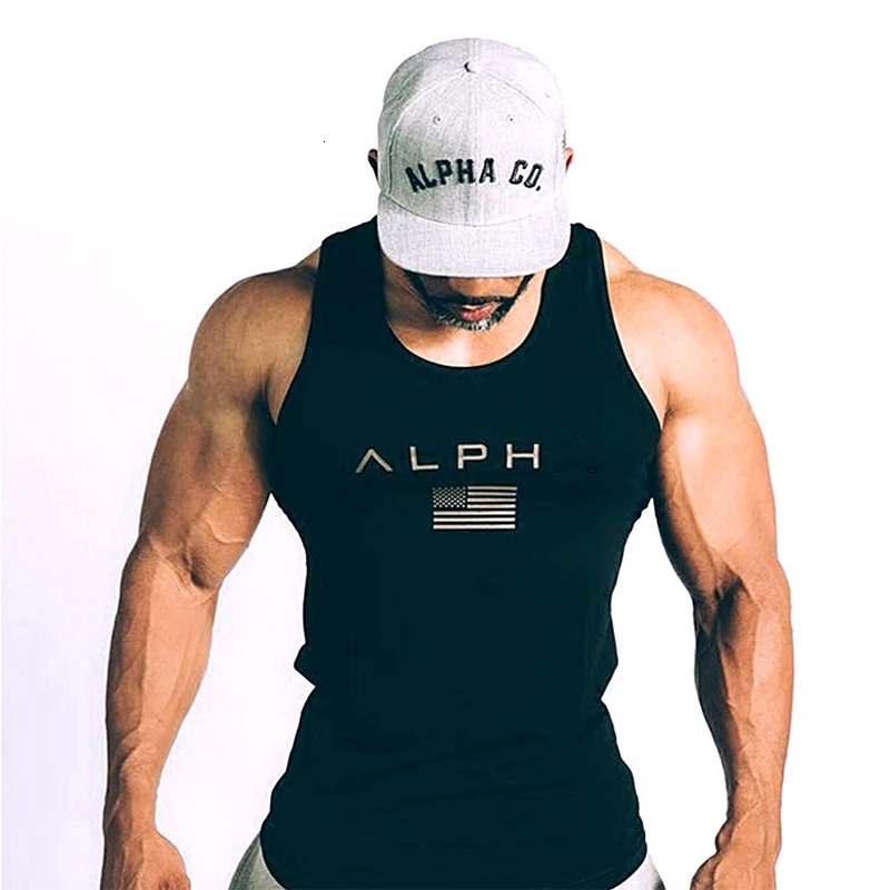 Summer Mens Gym Clothing Cotton Fitness Sleeveless Shirt Bodybuilding Tank Tops Singlet Undershirt Sport Casual Running Vest 260312