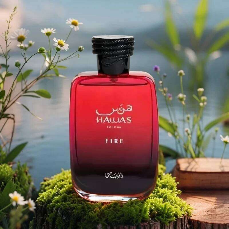 Hawas Fire Rasasi para Hombres y Mujeres 100ml/3.4oz Intense perfume, 100 ml 3.4 fl oz, brand new in box, perfect gift. 26Y0330
