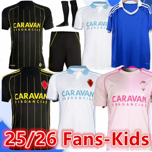 2026 2027 Real Zaragoza soccer jerseys Special-Edition Negredo camisetas de futbol LOZANO ALEX BERMEJO Cala CAMISETA 25 26 SOBRINO Cadiz football shirts MEN KIDS