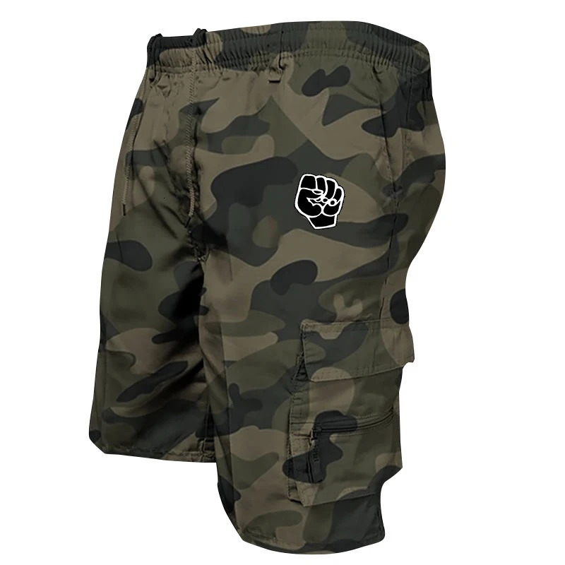Summer Mens Cargo Shorts Bermuda Cotton High Quality Army Military Multi-pocket Casual Males Outdoor Short Pants 260330