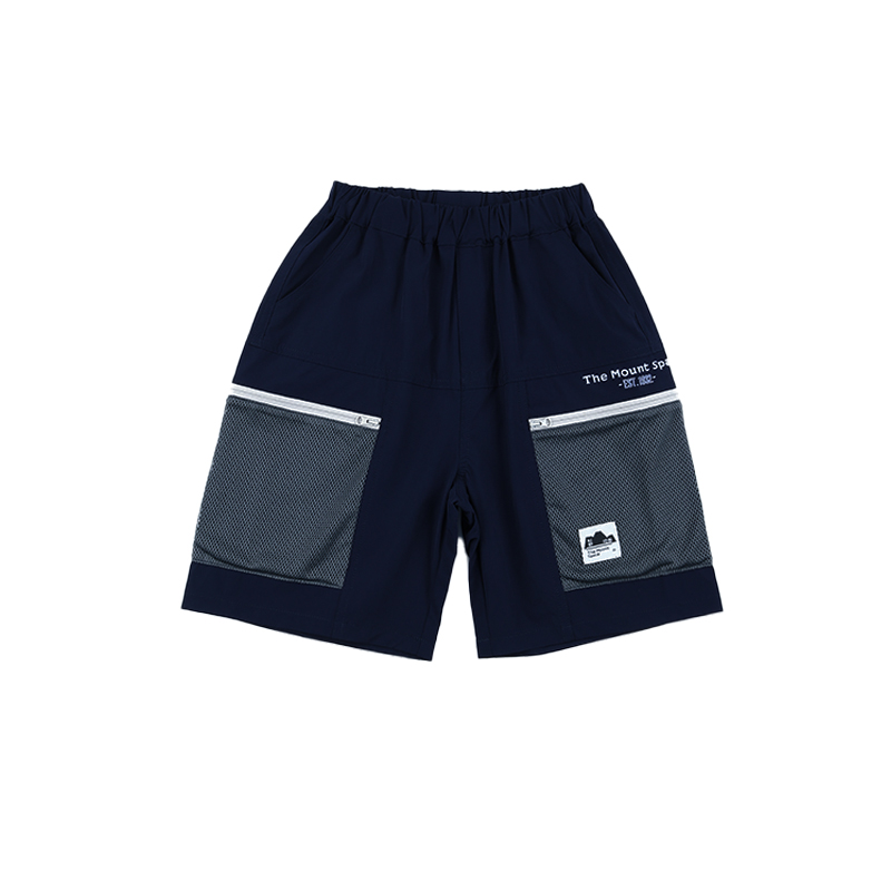 Shorts Kids Mountain Style Mesh Pocket Patchwork Cargo Shorts Outdoor Casual Utility Shorts 26DX3204