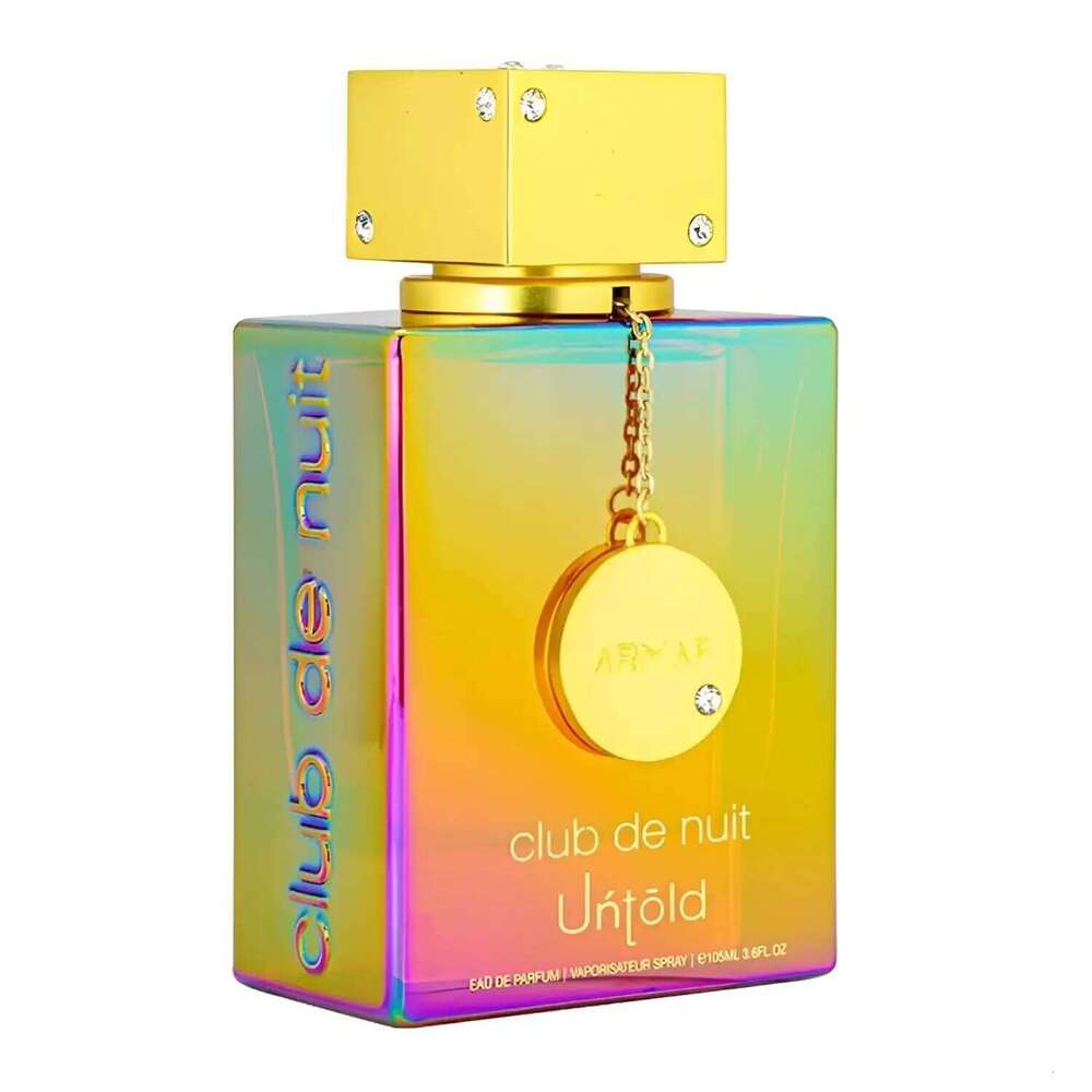 Armaf Club De Nuit Untold EDP 3.6oz Bold Amber Woody Cologne Men, Perfect Gift for Halloween, Thanksgiving & Christmas 26Y0330