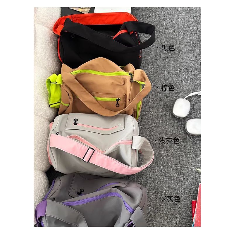 Short Trip Shoulder Crossbody for Women, Casual Commuting Sports Gym Yoga Bag, College Student Class Bag