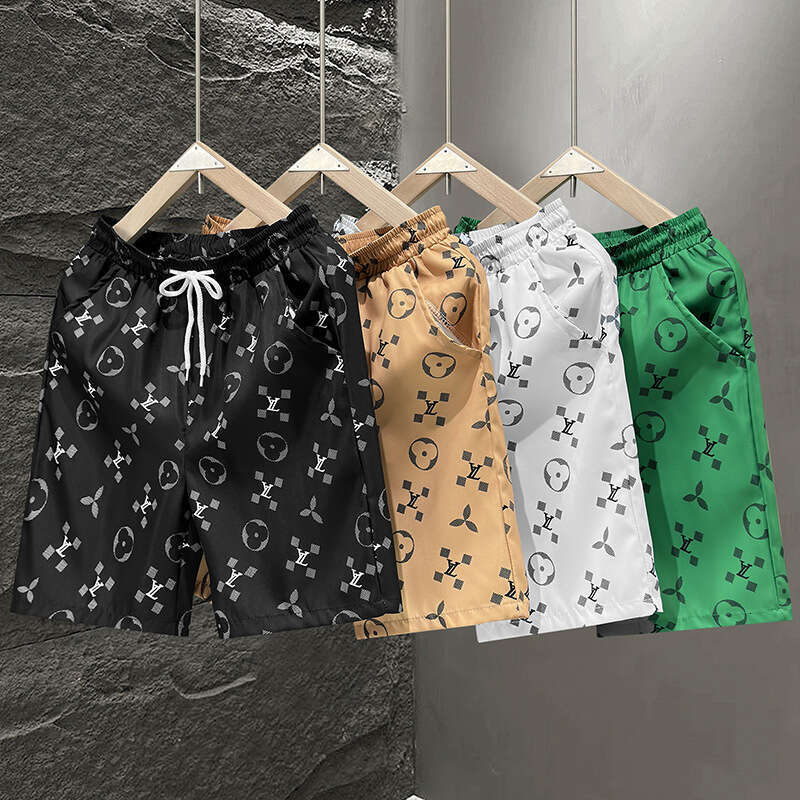 Five-Point Men 2026 Summer Beach Casual Running Sports Men's 5-Point Straight-Leg Shorts Trendy
