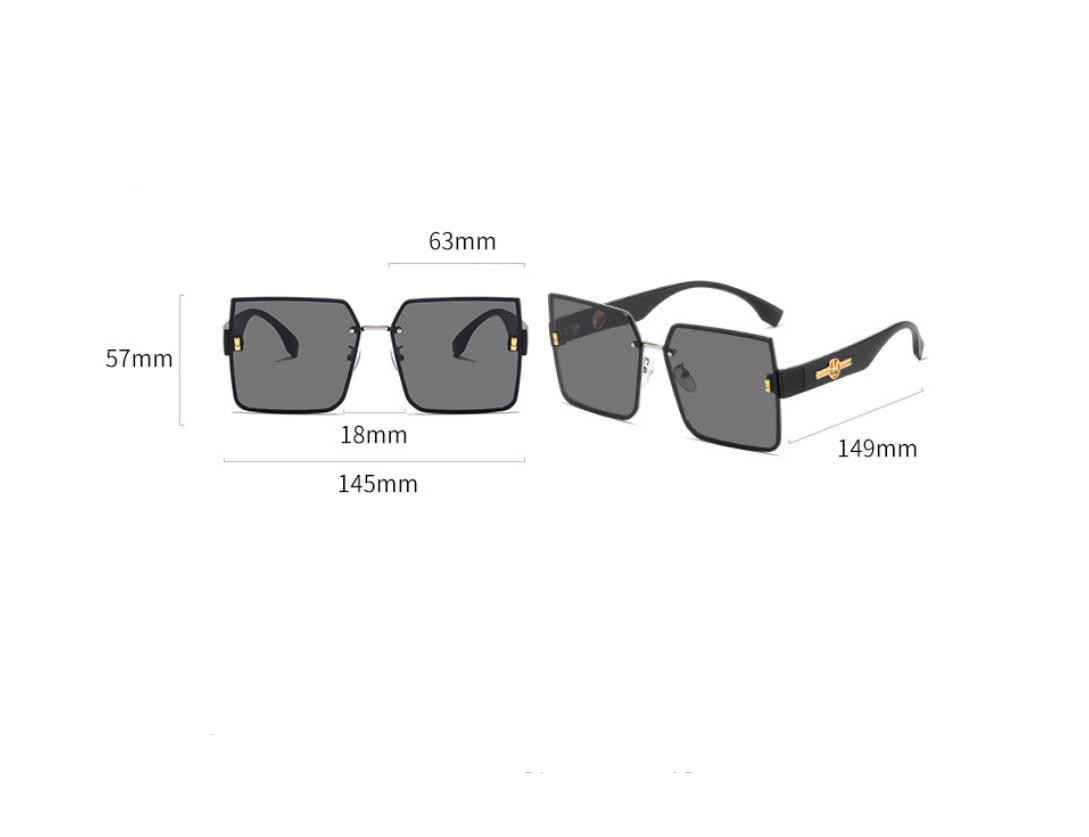 Designer Sunglasses For Women Men Sunglasses UV400 Polarized Lenses Oversized Fashion Classical PC Frame Eyewear Luxury Style Shades T3211