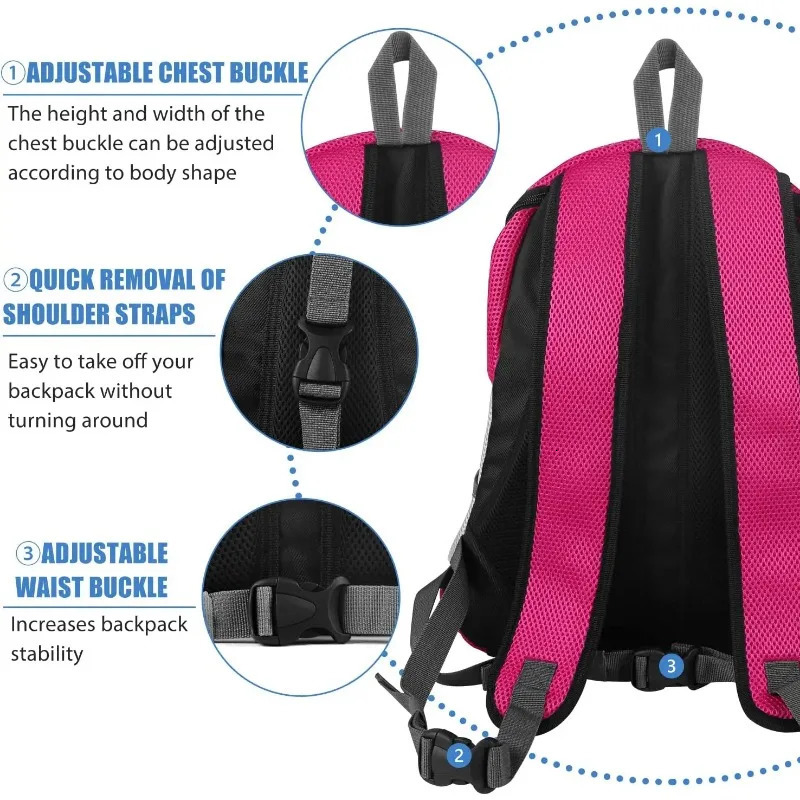 Double Shoulder Portable Travel Backpack Outdoor Pet Dog Bag Pet Dog Front Bag Mesh Backpack 260316