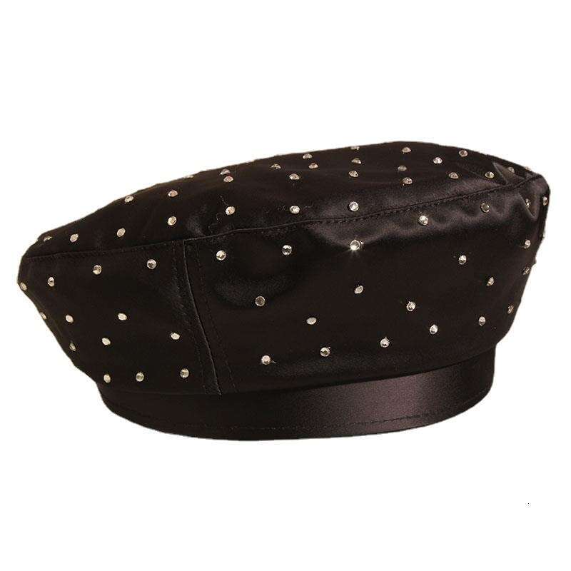 Women's thin beret for Design Dainty summer, popular on Instagram, British and Korean style, with star pattern, makes the face look smaller, pain