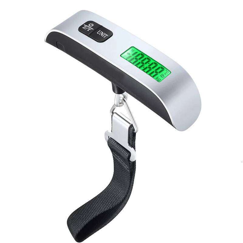 Digital LCD Display 110lb/50kg Electronic Luggage Hanging Suitcase Travel Weighs Bag Weight Balance Portable Scale Tool