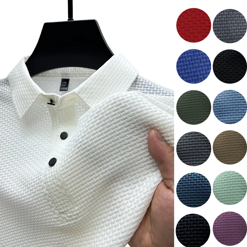 Sleek Design Basic Button-Up Top for Modern Males