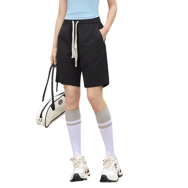Summer unisex trendy loose-fitting versatile new lightweight casual pants, knee-length shorts, cross-border