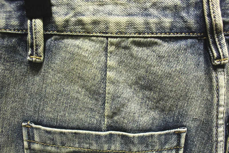 2025 Summer Thin Retro Old Ripped Korean Luxury Shorts Mens Ripped Loose Straight Beggar Pants Man Jeans Designer Denim Jorts H260330