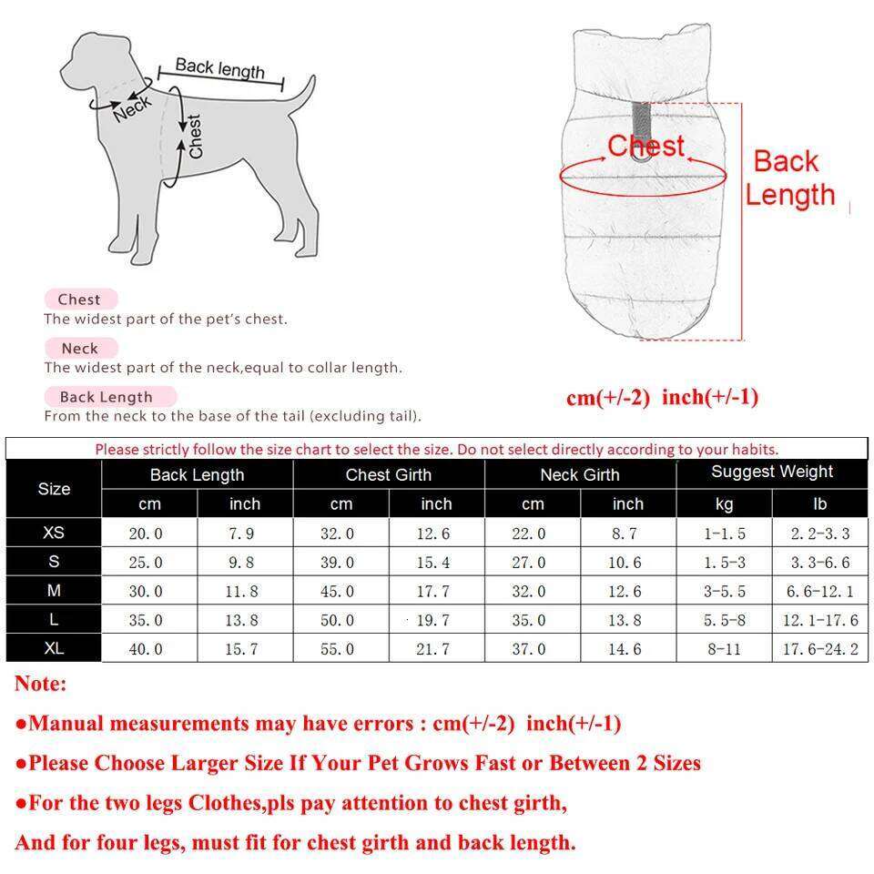 Autumn Winter Dog Clothes For Small Medium Dogs Cats Puppy Jacket With D-ring Warm Cat Coat Chihuahua Bulldog Pug Pet Overalls