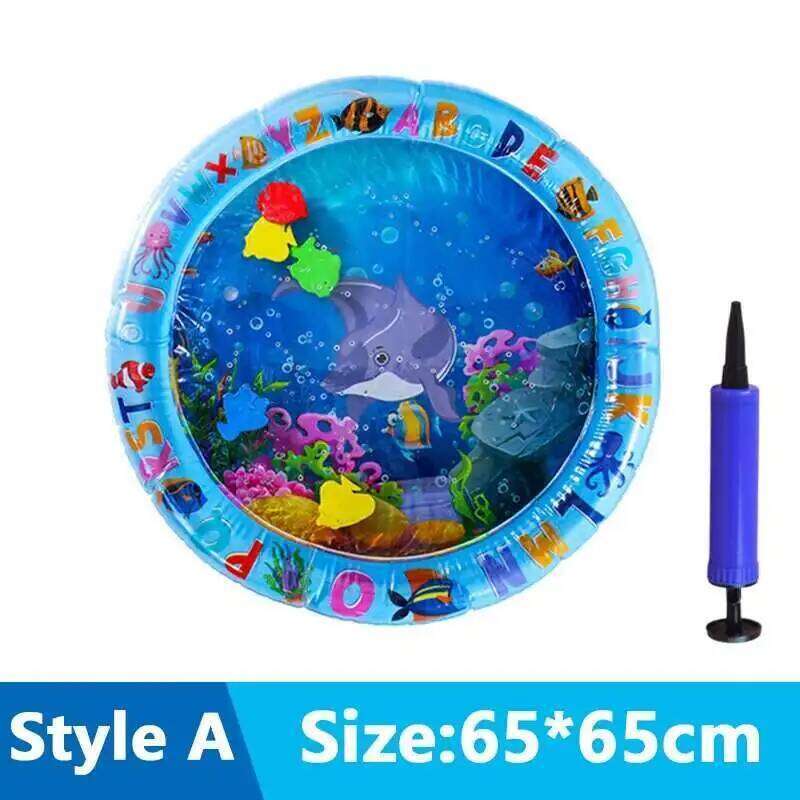 Cats Mat With Fish Thickened Inflatable Bed Dog Sensory Toy Water For Pet Play Interactive Fun