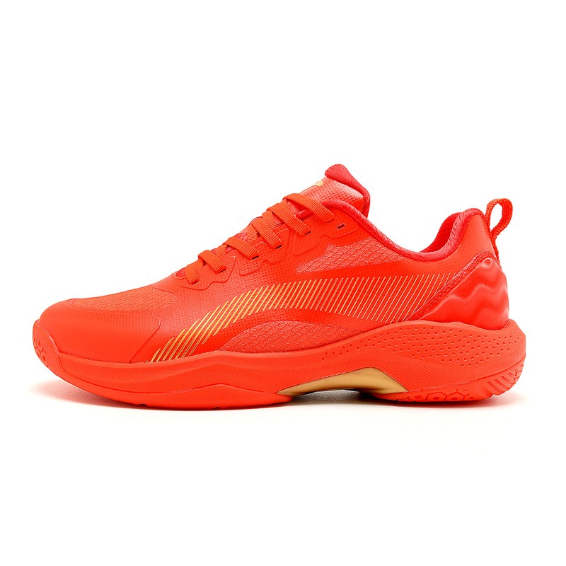 TREEPERI Casual badminton shoes, women's non-slip shock-absorbing breathable competition training shoes, professional sports shoes, men's ve