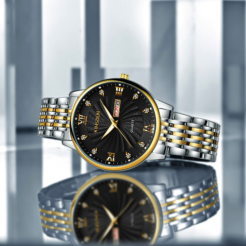 Watches Men Designer Modern Moissanite Luxury Retro Quartz Diamond Cycling Daily Wear Reloj Hombre Homme Montre De Luxe