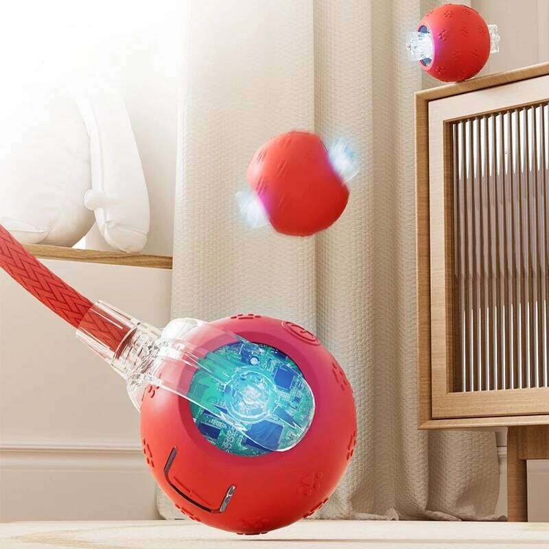 Upgrade Interactive Toys Smart Pet Interaction with Bird Sound Automatic Rolling for Cat Electric Dog Ball Toy
