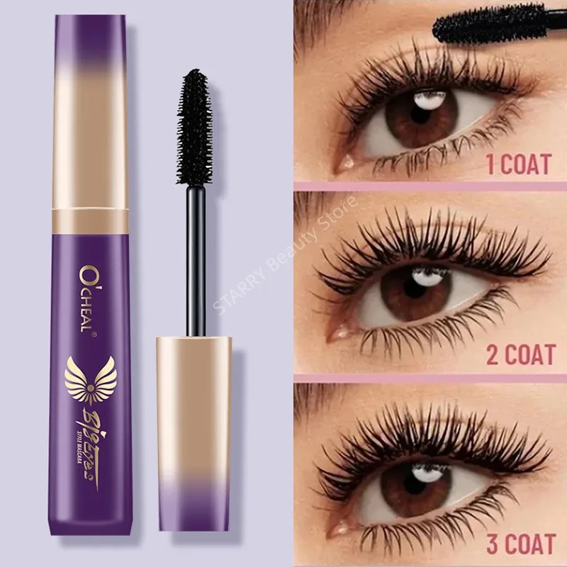 Eyelashes Lengthening Mascara Waterproof Long Lasting Silky Lash Black Make Up Beauty Eye Korean Cosmetic 260316
