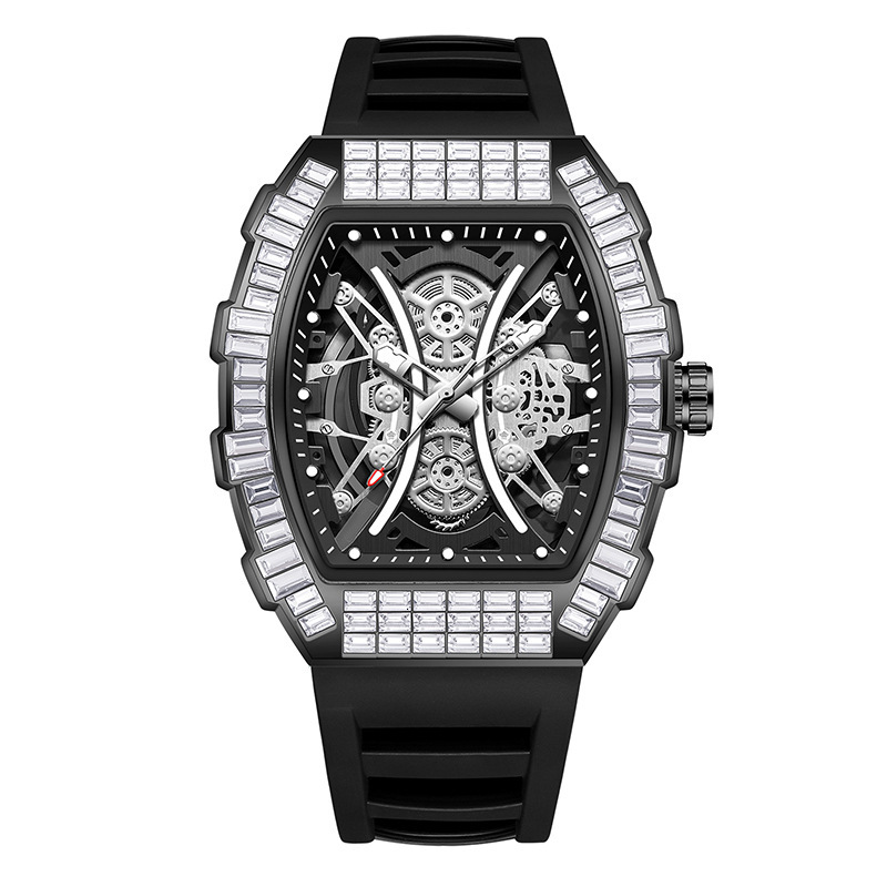 Watches Men Designer Sporty Horloge Fashion Luxury Wristwatch Moissanite Casual Shock Sports Reloj Hombre Homme Montre De Luxe
