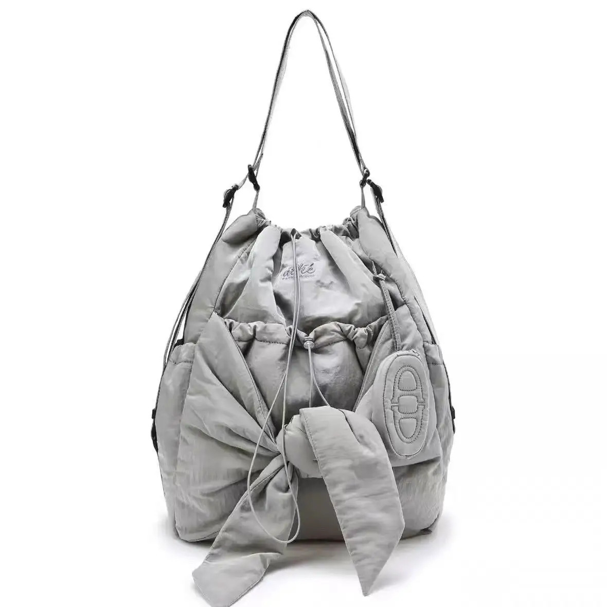 2025 KoreanStyle Niche Fashion Casual Small Bag for Women Minimalist Nylon Crossbody Versatile Tote 260317
