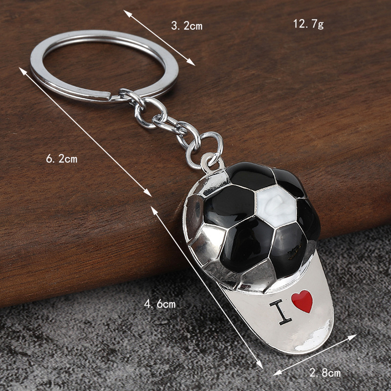 free shipping 2026 World Cup Soccer Keychain, Trophy Champion Pendant, Fans Commemorative Small Gift