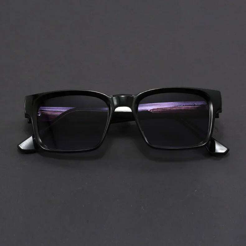 New Men's Advanced Ultra Light Coarse Frame Fashion Square Sunglasses Women Men Trendy Anti Mist Outdoor Driving Shades UV400 26Y0330