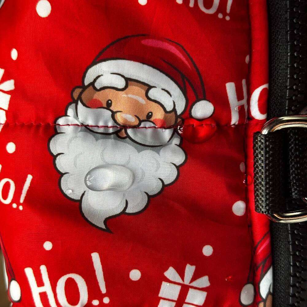 Christmas Pet Dog Jacket Coat for Small Medium Dogs Cats Autumn Winter Waterproof Puppy Print Clothes Yorkshire French Clothing